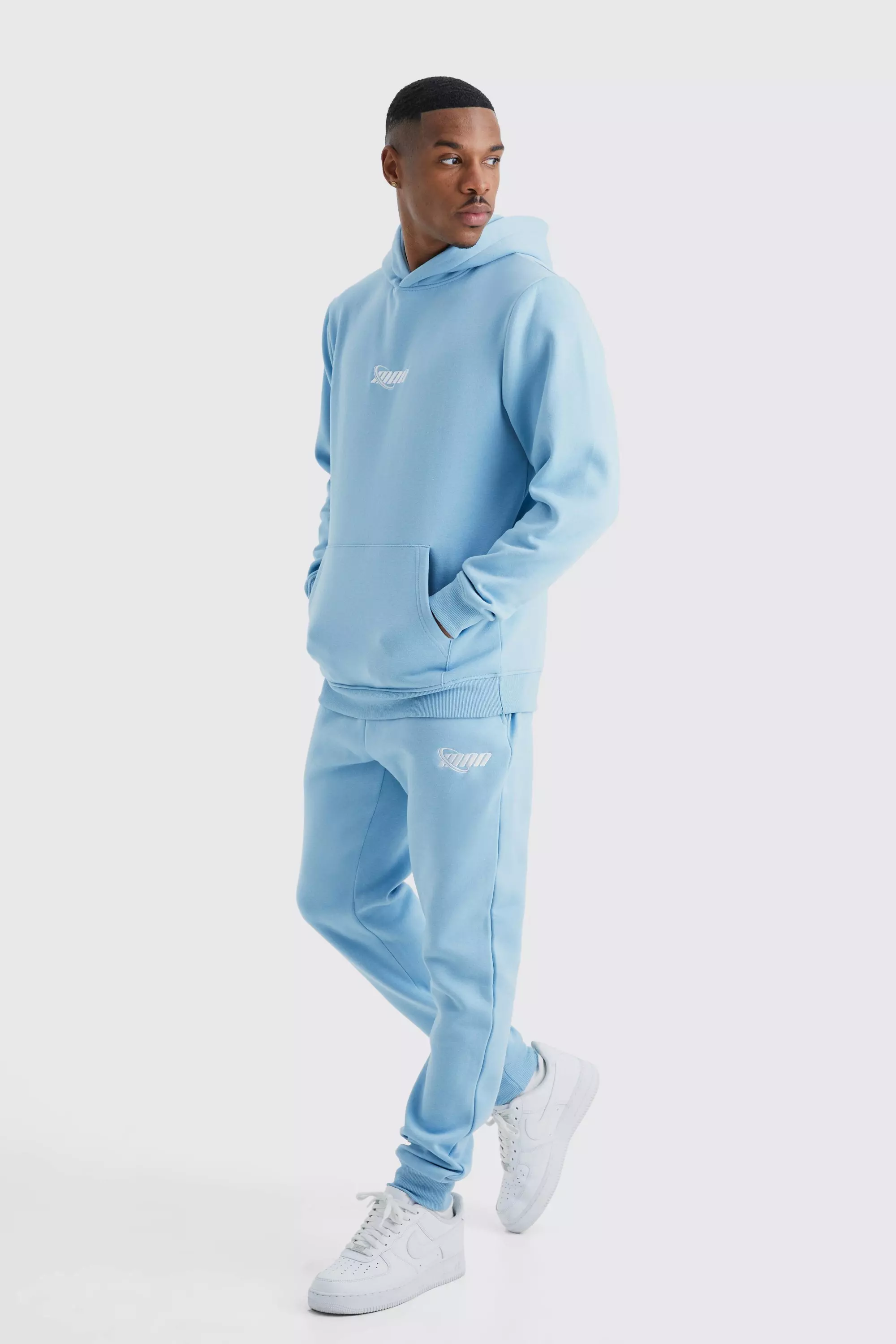 Baby blue best sale champion joggers